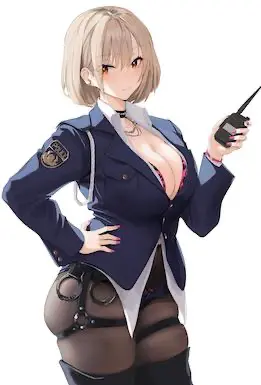 暴力女警高跟踩踏